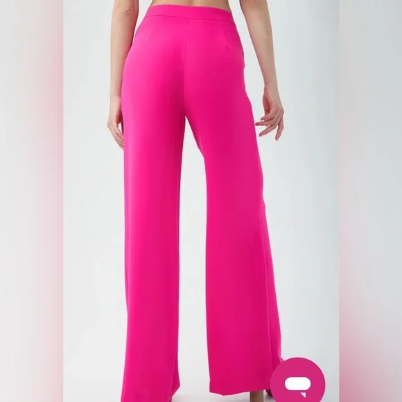 Trina Turk Verity 3 Wide-Leg
Pants Bold Pink Size 6 - Picture 6 of 8